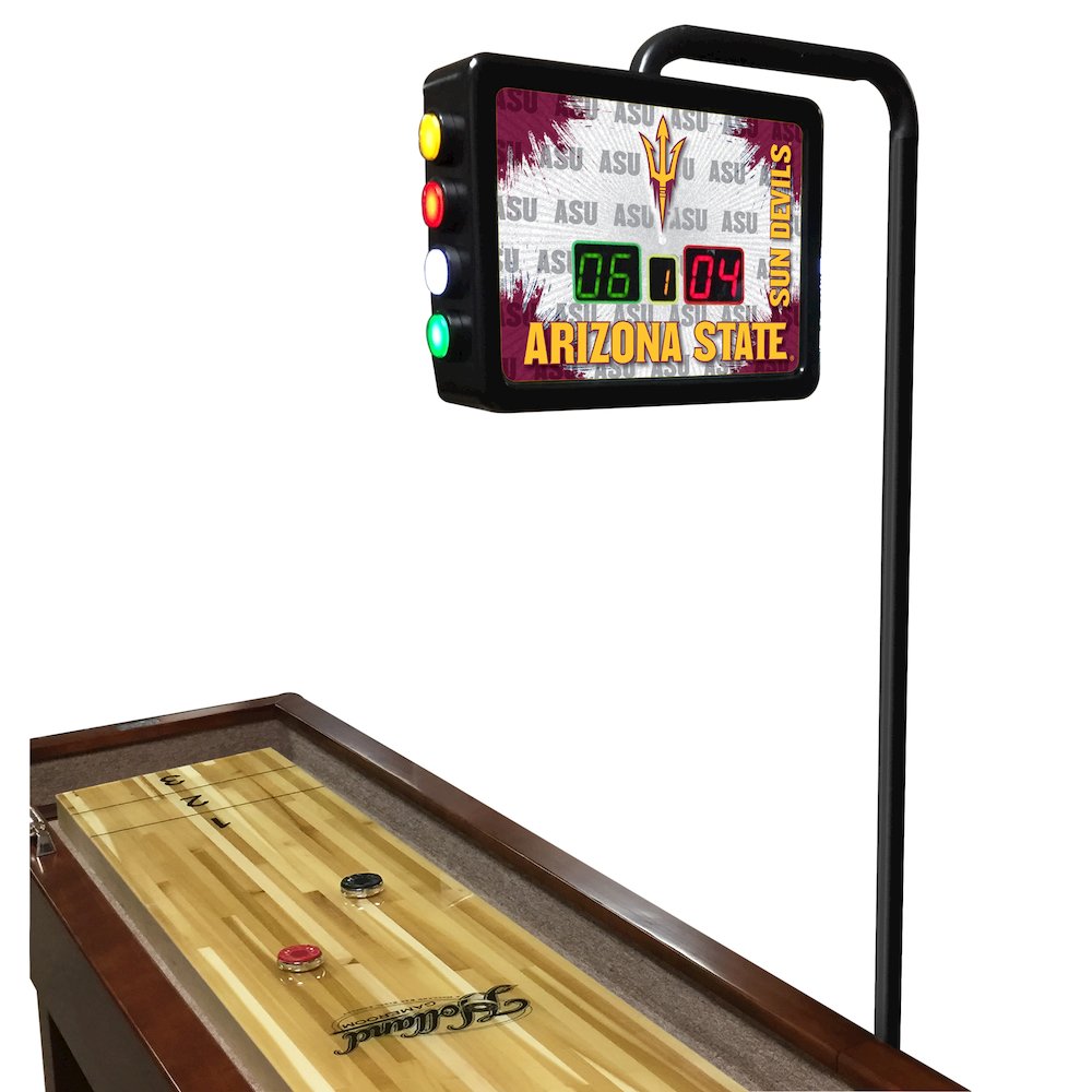 Arizona State University (Pitchfork) Shuffleboard Electronic Scoring Unit