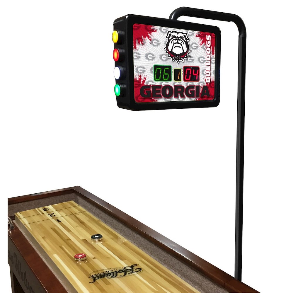 University of Georgia (Bulldog) Shuffleboard Electronic Scoring Unit