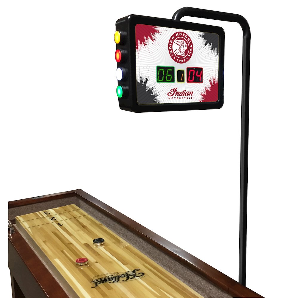 Indian Motorcycle Shuffleboard Electronic Scoring Unit