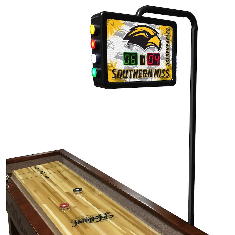 University of Southern Mississippi Shuffleboard Electronic Scoring Unit