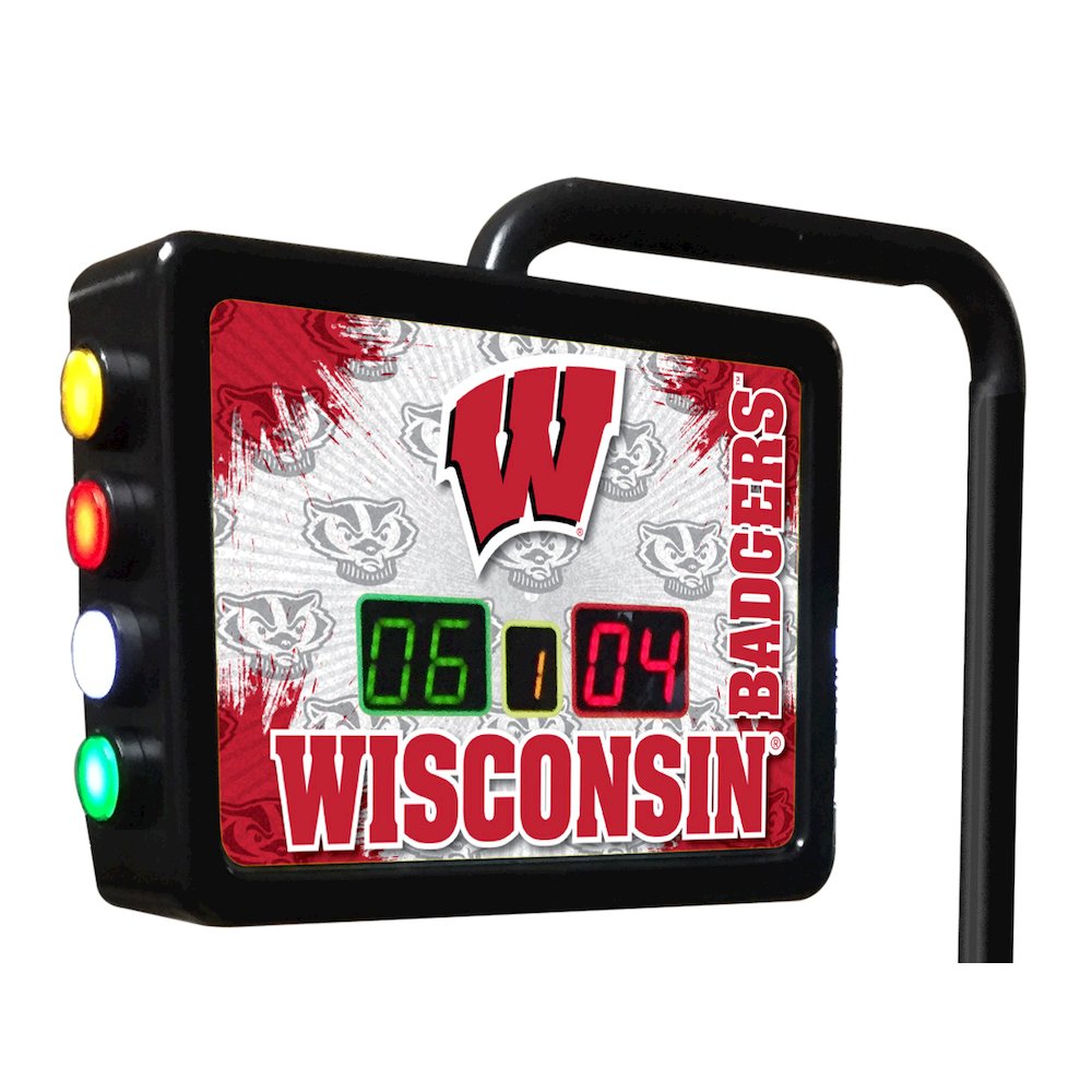 University of Wisconsin (W) Shuffleboard Electronic Scoring Unit