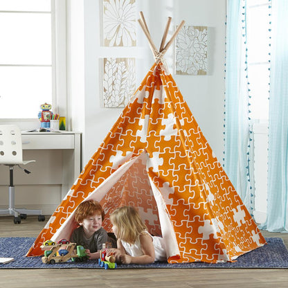 Childrens Teepee, Orange Puzzle