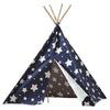 Children’s Teepee, Blue With White Stars