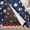 Children’s Teepee, Blue With White Stars