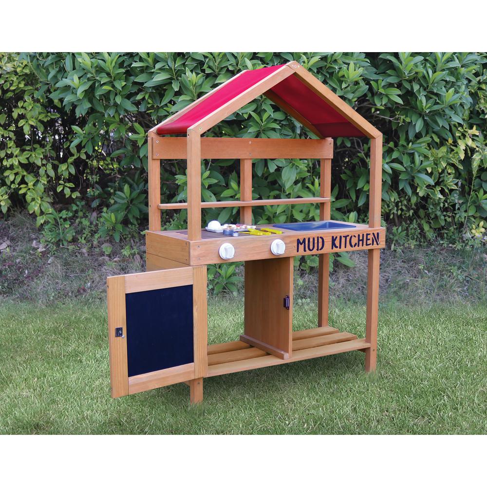 Kid’s Mud Kitchen, Brown Color