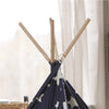 Children’s Teepee, Blue With White Stars