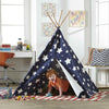 Children’s Teepee, Blue With White Stars
