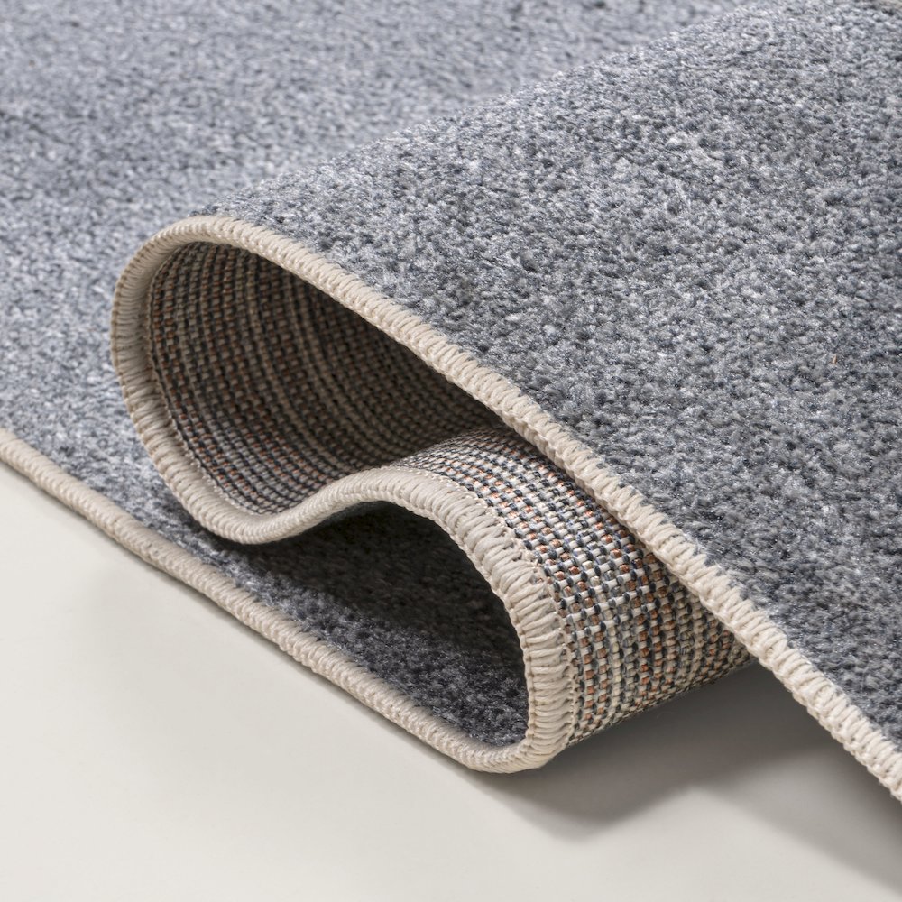 Trike Triceratops Kids Washable Dark Gray/Cream 5 ft. x 8 ft. Area Rug