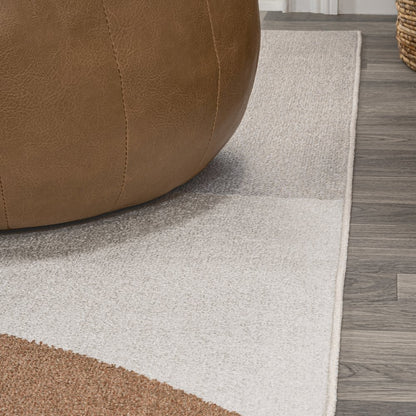 Pebble Geometric Kids & Novelty Machine-Washable Runner Rug