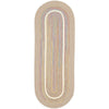 Kids' Isle Sand Beige Banded 2X6 Oval