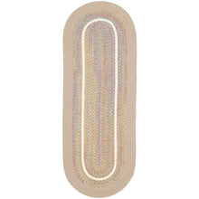 Kids' Isle Sand Beige Banded 2X6 Oval