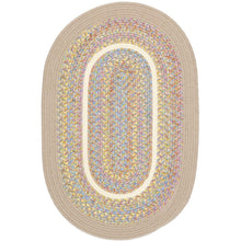 Kids' Isle Sand Beige Banded 2X3 Oval