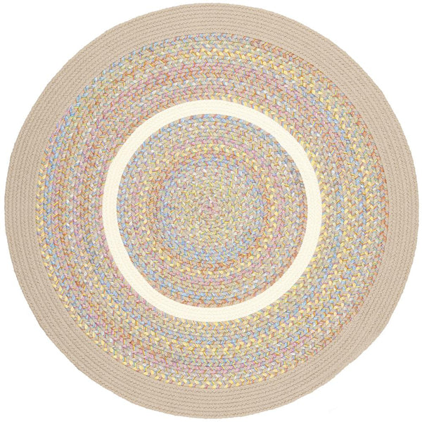 Kids' Isle Sand Beige Banded 8' Round