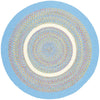 Kids' Isle Aqua Blue Banded 8' Round