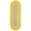 Kids' Isle Yellow Banded 2X6 Oval
