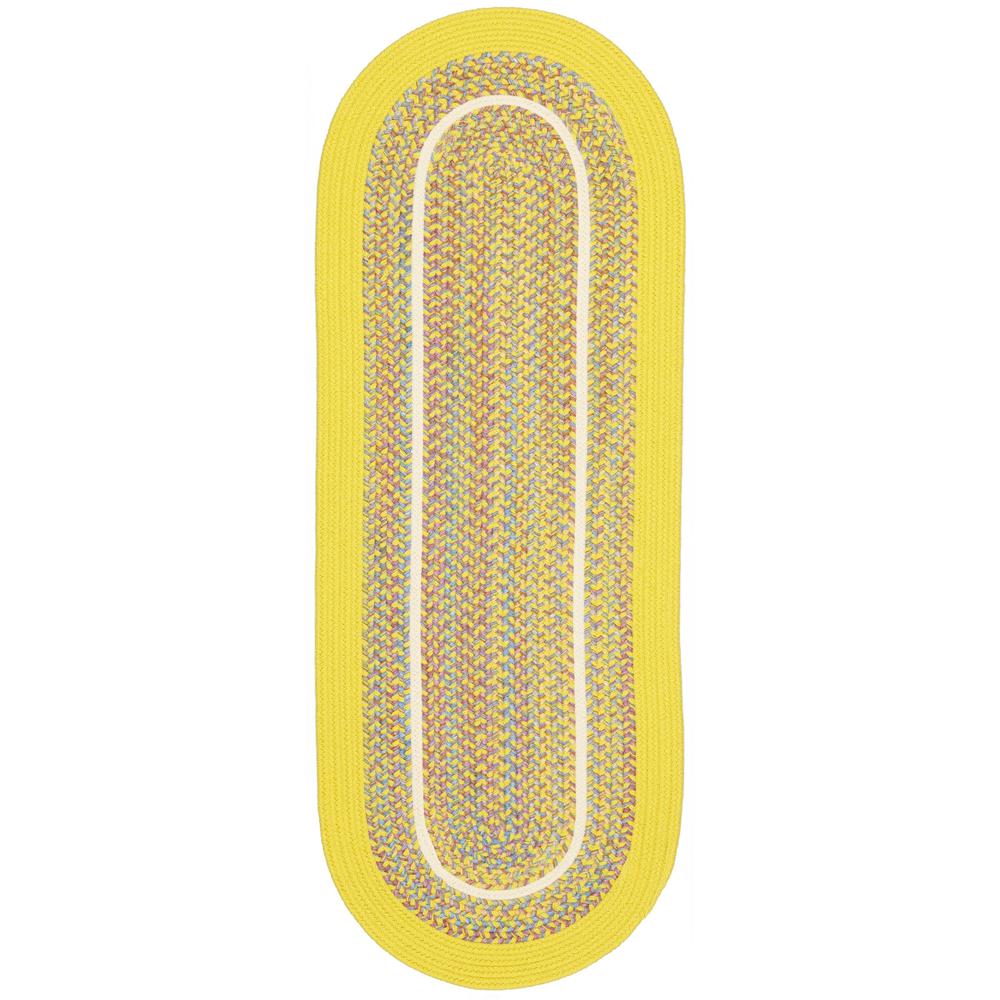 Kids' Isle Yellow Banded 2X8 Oval