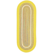 Kids' Isle Yellow Banded 2X8 Oval