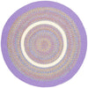 Kids' Isle Violet Banded 8' Round