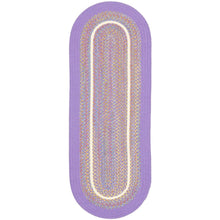 Kids' Isle Violet Banded 2X6 Oval