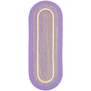 Kids' Isle Violet Banded 2X8 Oval