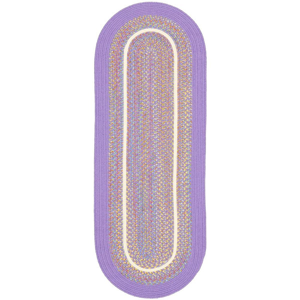 Kids' Isle Violet Banded 2X8 Oval