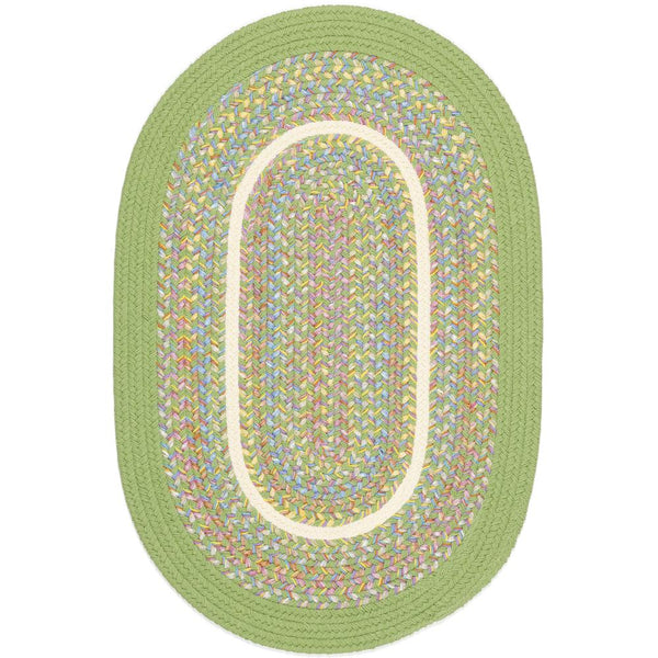 Kids' Isle Lime Banded 2X4 Oval