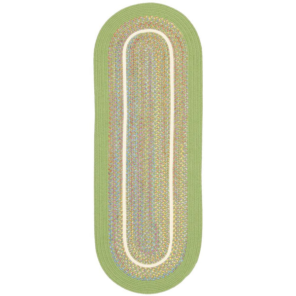 Kids' Isle Lime Banded 2X6 Oval
