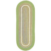 Kids' Isle Lime Banded 2X8 Oval