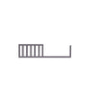 Kali Toddler Bed Guardrail Gray
