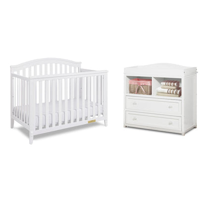 Kali II 4-in-1 Convertible Crib White