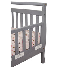 Anna Wooden Toddler Bed Gray