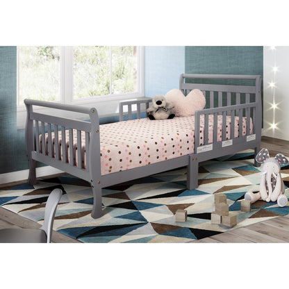 Anna Wooden Toddler Bed Gray