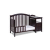 Kali 4-in-1 Convertible Crib and Changer Espresso
