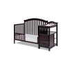 Kali 4-in-1 Convertible Crib and Changer Espresso