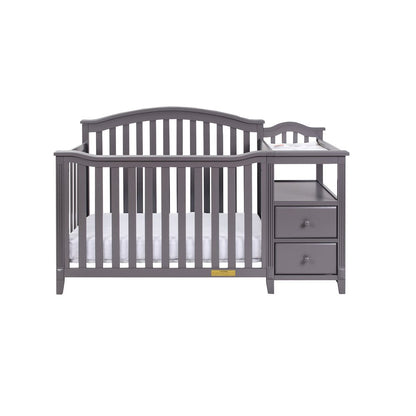Kali 4-in-1 Convertible Crib and Changer Gray