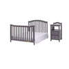 Kali 4-in-1 Convertible Crib and Changer Gray