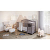 Kali 4-in-1 Convertible Crib and Changer Gray