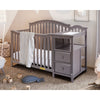 Kali 4-in-1 Convertible Crib and Changer Gray