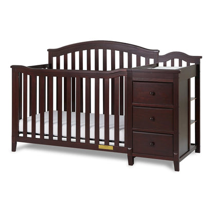 Kali II 4-in-1 Convertible Crib and Changer Espresso
