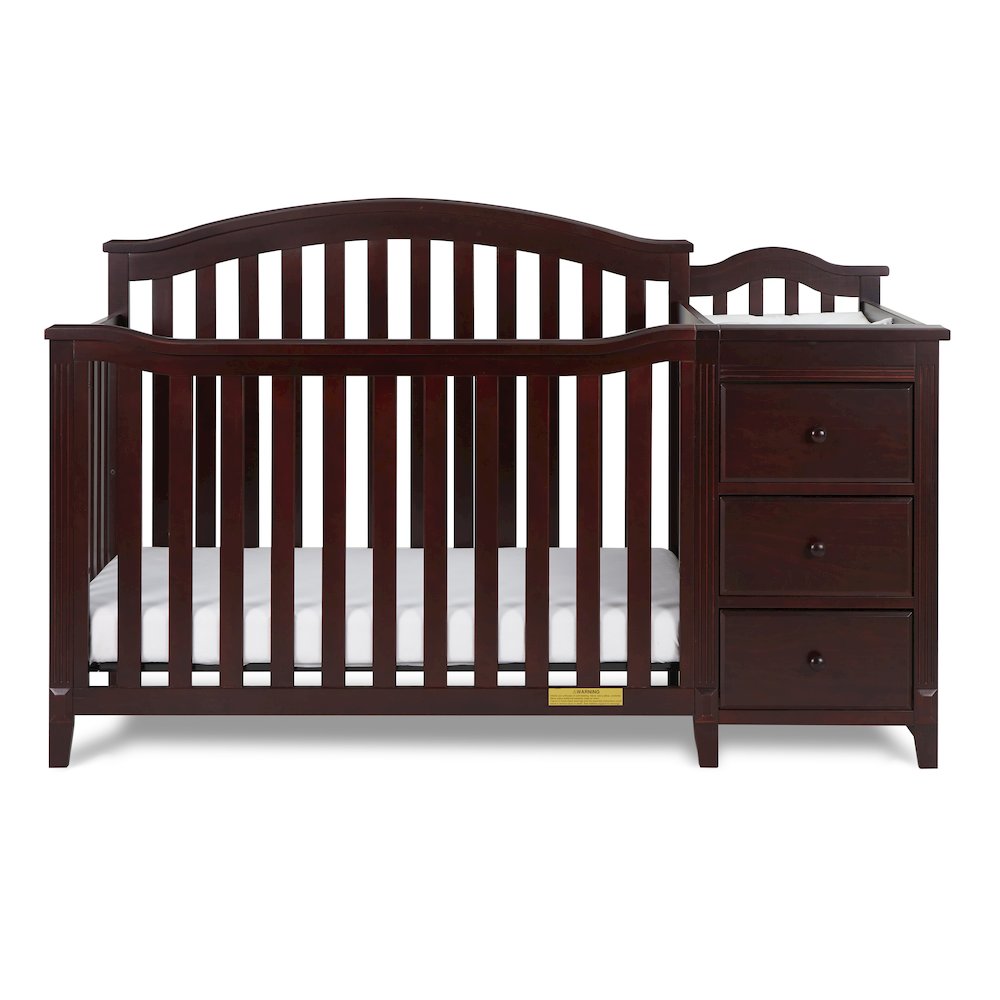 Kali II 4-in-1 Convertible Crib and Changer Espresso