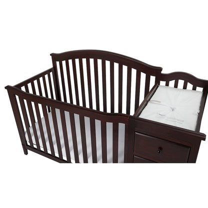 Kali II 4-in-1 Convertible Crib and Changer Espresso