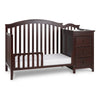 Kali II 4-in-1 Convertible Crib and Changer Espresso