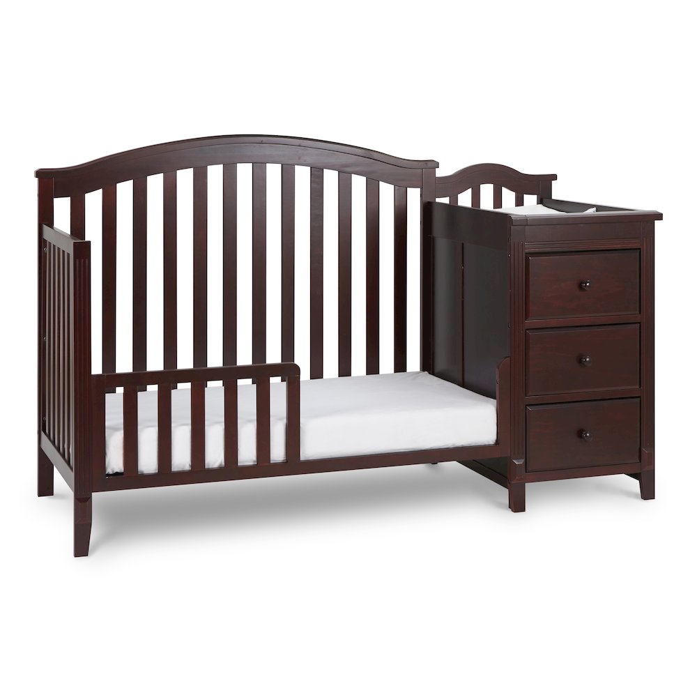 Kali II 4-in-1 Convertible Crib and Changer Espresso