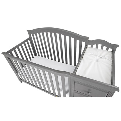 Kali II 4-in-1 Convertible Crib and Changer Gray
