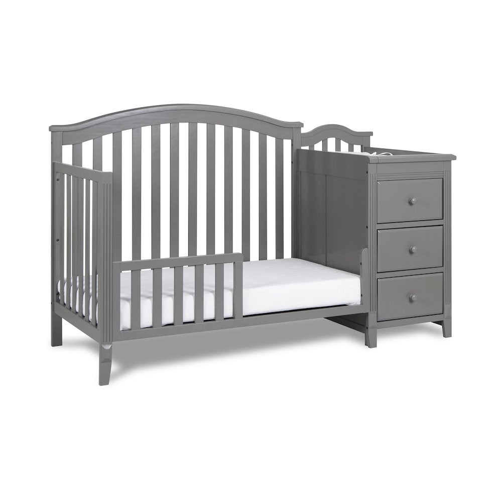 Kali II 4-in-1 Convertible Crib and Changer Gray