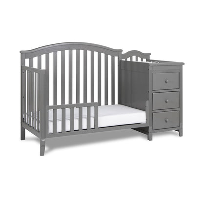 Kali II 4-in-1 Convertible Crib and Changer Gray