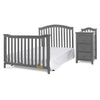 Kali II 4-in-1 Convertible Crib and Changer Gray