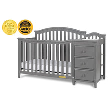 Kali II 4-in-1 Convertible Crib and Changer Gray
