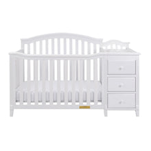 Kali II 4-in-1 Convertible Crib and Changer White