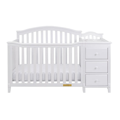 Kali II 4-in-1 Convertible Crib and Changer White